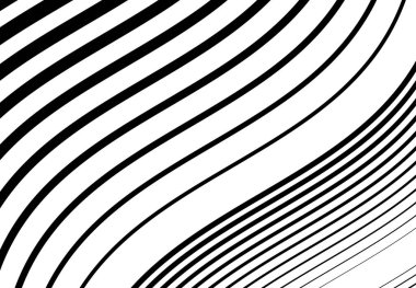 Dalgalı, dalgalı ve dalgalı, dalgalı köşegen, eğimli, eğimli ve eğimli çizgiler, çizgiler soyut siyah ve beyaz, monokrom tasarım ögesi, arkaplan, desen ve doku