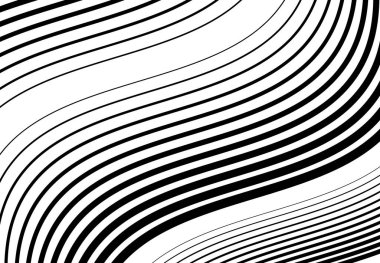Dalgalı, dalgalı ve dalgalı, dalgalı köşegen, eğimli, eğimli ve eğimli çizgiler, çizgiler soyut siyah ve beyaz, monokrom tasarım ögesi, arkaplan, desen ve doku