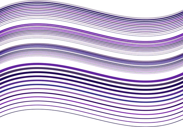 カラフルな波状 手を振って 波打つ 波状の水平線 ストライプ抽象的なデザイン要素 カラフルな紫色の背景 パターンとテクスチャ — ストックベクタ