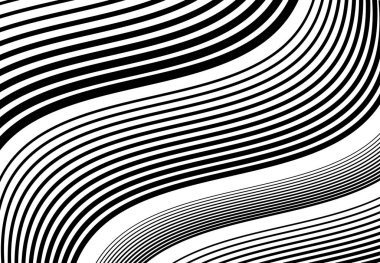 Dalgalı, dalgalı ve dalgalı, dalgalı köşegen, eğimli, eğimli ve eğimli çizgiler, çizgiler soyut siyah ve beyaz, monokrom tasarım ögesi, arkaplan, desen ve doku