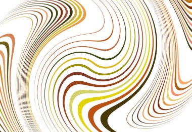 Bükme, girdap çizgileri, çizgiler. Dalgalı, eşmerkezli şeritler ve çizgiler sallıyor. Rastgele çizgiler üzerinde döndürme, döndürme ve döndürme efekti