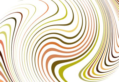 Bükme, girdap çizgileri, çizgiler. Dalgalı, eşmerkezli şeritler ve çizgiler sallıyor. Rastgele çizgiler üzerinde döndürme, döndürme ve döndürme efekti