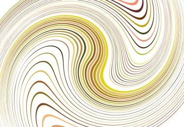 Bükme, girdap çizgileri, çizgiler. Dalgalı, eşmerkezli şeritler ve çizgiler sallıyor. Rastgele çizgiler üzerinde döndürme, döndürme ve döndürme efekti