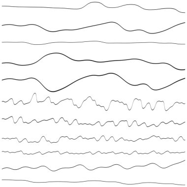 Düzensiz, rastgele oynatma, karalamalar, dalgalı çizgiler, çizgiler. Dalgalı çizgiler, dalgalı deformasyon, bozulma