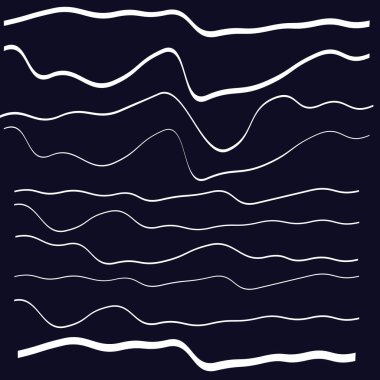 Düzensiz, rastgele oynatma, karalamalar, dalgalı çizgiler, çizgiler. Dalgalı çizgiler, dalgalı deformasyon, bozulma