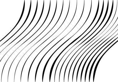 Soyut dalgalı, dalgalı, dalgalı ve dalgalı çizgiler, çizgiler. Kıvrımlı, kıvrımlı kıvrımlı çizgiler. Soyut siyah beyaz, tek renkli, gri tonlu desen, arkaplan, arkaplan ve doku