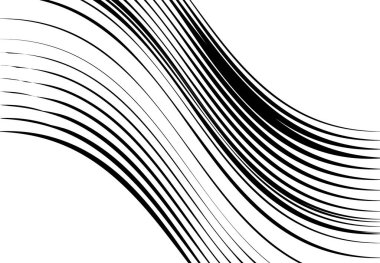 Soyut dalgalı, dalgalı, dalgalı ve dalgalı çizgiler, çizgiler. Kıvrımlı, kıvrımlı kıvrımlı çizgiler. Soyut siyah beyaz, tek renkli, gri tonlu desen, arkaplan, arkaplan ve doku