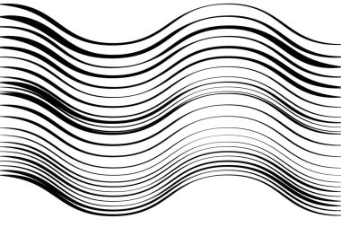 Soyut dalgalı, dalgalı, dalgalı ve dalgalı çizgiler, çizgiler. Kıvrımlı, kıvrımlı kıvrımlı çizgiler. Soyut siyah beyaz, tek renkli, gri tonlu desen, arkaplan, arkaplan ve doku