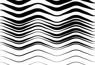 Soyut dalgalı, dalgalı, dalgalı ve dalgalı çizgiler, çizgiler. Kıvrımlı, kıvrımlı kıvrımlı çizgiler. Soyut siyah beyaz, tek renkli, gri tonlu desen, arkaplan, arkaplan ve doku