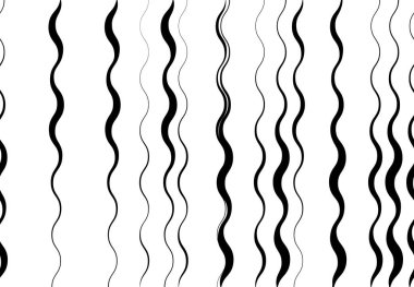 Soyut dalgalı, dalgalı, dalgalı ve dalgalı çizgiler, çizgiler. Kıvrımlı, kıvrımlı kıvrımlı çizgiler. Soyut siyah beyaz, tek renkli, gri tonlu desen, arkaplan, arkaplan ve doku
