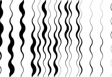 Soyut dalgalı, dalgalı, dalgalı ve dalgalı çizgiler, çizgiler. Kıvrımlı, kıvrımlı kıvrımlı çizgiler. Soyut siyah beyaz, tek renkli, gri tonlu desen, arkaplan, arkaplan ve doku
