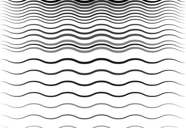 Soyut dalgalı, dalgalı, dalgalı ve dalgalı çizgiler, çizgiler. Kıvrımlı, kıvrımlı kıvrımlı çizgiler. Soyut siyah beyaz, tek renkli, gri tonlu desen, arkaplan, arkaplan ve doku