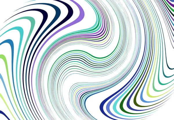 Torsion Lignes Vortex Rayures Bandes Stries Ondulées Concentriques Rotation Torsion — Image vectorielle