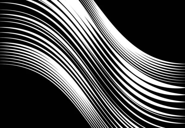 Lignes Rayures Abstraites Ondulées Ondulées Bouillonnantes Ondulées Glissez Tortillez Les — Image vectorielle