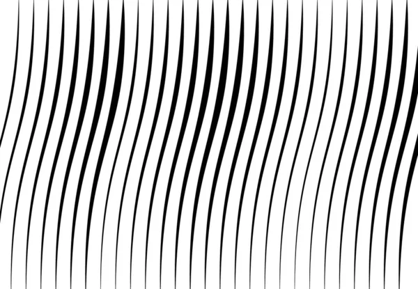 Abstrato Ondulado Ondulando Billowy Ondulando Linhas Listras Squiggly Squiggle Linhas — Vetor de Stock