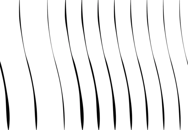 Gelombang Abstrak Melambai Melambai Dan Garis Bergelombang Garis Garis Squiggly - Stok Vektor