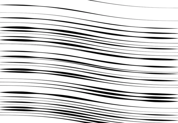 要旨波状 波状の線 斜めに ねじれ効果のある細い線 要旨白黒 モノクロ グレースケールパターン テクスチャ — ストックベクタ