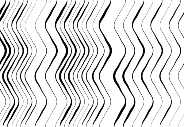 Lignes Rayures Abstraites Ondulées Ondulées Bouillonnantes Ondulées Glissez Tortillez Les — Image vectorielle