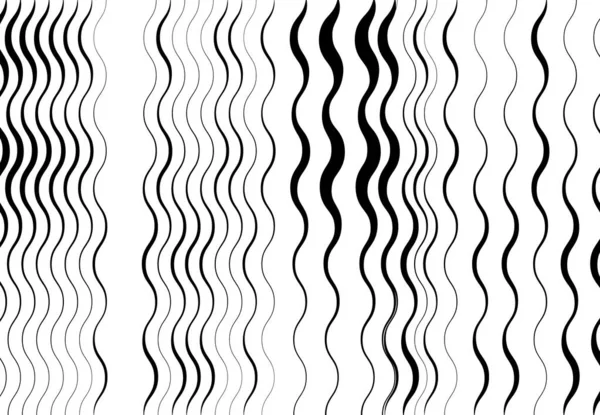 Lignes Rayures Abstraites Ondulées Ondulées Bouillonnantes Ondulées Glissez Tortillez Les — Image vectorielle