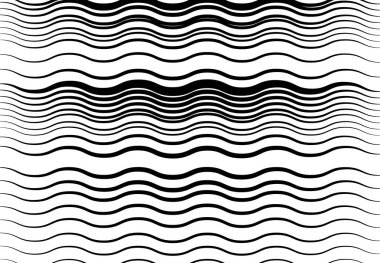 Soyut dalgalı, dalgalı, dalgalı ve dalgalı çizgiler, çizgiler. Kıvrımlı, kıvrımlı kıvrımlı çizgiler. Soyut siyah beyaz, tek renkli, gri tonlu desen, arkaplan, arkaplan ve doku
