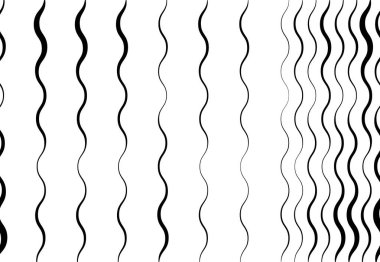Soyut dalgalı, dalgalı, dalgalı ve dalgalı çizgiler, çizgiler. Kıvrımlı, kıvrımlı kıvrımlı çizgiler. Soyut siyah beyaz, tek renkli, gri tonlu desen, arkaplan, arkaplan ve doku