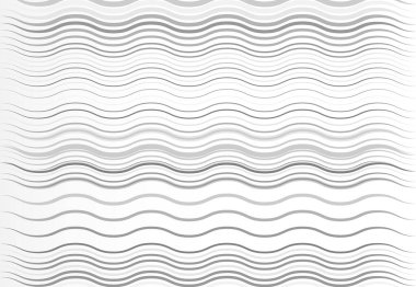 Soyut dalgalı, dalgalı, dalgalı ve dalgalı çizgiler, çizgiler. Kıvrımlı, kıvrımlı kıvrımlı çizgiler. Soyut siyah beyaz, tek renkli, gri tonlu desen, arkaplan, arkaplan ve doku