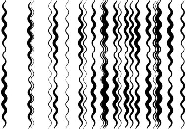 Soyut dalgalı, dalgalı, dalgalı ve dalgalı çizgiler, çizgiler. Kıvrımlı, kıvrımlı kıvrımlı çizgiler. Soyut siyah beyaz, tek renkli, gri tonlu desen, arkaplan, arkaplan ve doku