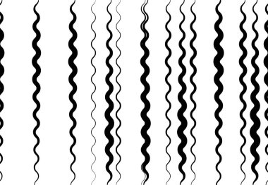 Soyut dalgalı, dalgalı, dalgalı ve dalgalı çizgiler, çizgiler. Kıvrımlı, kıvrımlı kıvrımlı çizgiler. Soyut siyah beyaz, tek renkli, gri tonlu desen, arkaplan, arkaplan ve doku