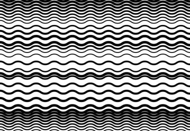 Soyut dalgalı, dalgalı, dalgalı ve dalgalı çizgiler, çizgiler. Kıvrımlı, kıvrımlı kıvrımlı çizgiler. Soyut siyah beyaz, tek renkli, gri tonlu desen, arkaplan, arkaplan ve doku