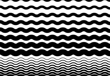 Soyut dalgalı, dalgalı, dalgalı ve dalgalı çizgiler, çizgiler. Kıvrımlı, kıvrımlı kıvrımlı çizgiler. Soyut siyah beyaz, tek renkli, gri tonlu desen, arkaplan, arkaplan ve doku