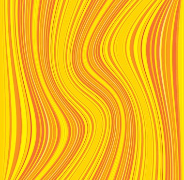 Renkli dalgalı, dalgalı ve dalgalı, dalgalı çizgiler, çizgili soyut tasarım öğesi. Renkli arkaplan, desen ve doku