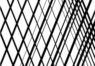 Ağ şebekesi, ağ. Kafes, ızgara, kafes deseni, arka plan ve doku. Kesişen, kesişen çizgiler vektör illüstrasyonu. Çizgiler, çizgiler bir X. soyut geometrik çizim oluşturuyor