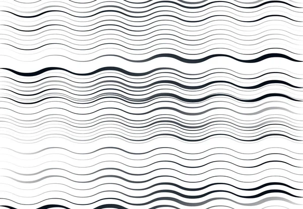 Soyut dalgalı, dalgalı, dalgalı ve dalgalı çizgiler, çizgiler. Kıvrımlı, kıvrımlı kıvrımlı çizgiler. Soyut siyah beyaz, tek renkli, gri tonlu desen, arkaplan, arkaplan ve doku