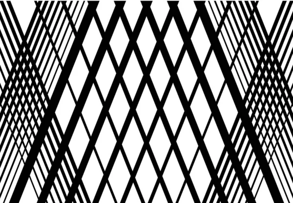 ネットワークグリッドメッシュ トレリスのパターン 背景と質感 交差点 インターロック線ベクトル図 縞がXを形成する — ストックベクタ
