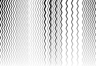 Kabarık, dalgalı, zig-zag, çapraz çizgiler soyut geometrik siyah-beyaz, gri tonlama, tek renk desen, arkaplan, doku veya zemin