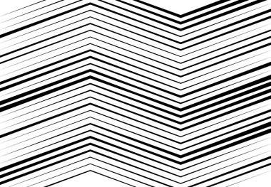 Kabarık, dalgalı, zig-zag, çapraz çizgiler soyut geometrik siyah-beyaz, gri tonlama, tek renk desen, arkaplan, doku veya zemin