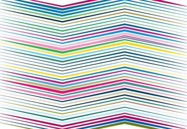 Kabarık, buruşuk, dalgalı, zig-zag, çapraz çizgiler soyut geometrik renk, çok renkli desen, arkaplan, doku veya zemin