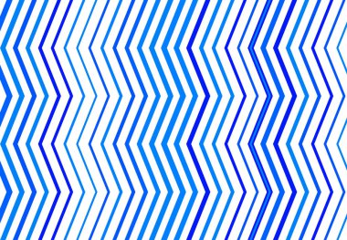 Bükülmüş, buruşuk, dalgalı, zig-zag, çapraz çizgiler soyut mavi renk geometrik desen, arkaplan, doku veya zemin
