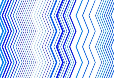 Bükülmüş, buruşuk, dalgalı, zig-zag, çapraz çizgiler soyut mavi renk geometrik desen, arkaplan, doku veya zemin