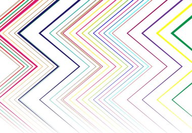 Kabarık, buruşuk, dalgalı, zig-zag, çapraz çizgiler soyut geometrik renk, çok renkli desen, arkaplan, doku veya zemin