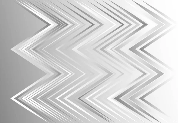 Corrugado Ondulado Zig Zag Líneas Entrecruzadas Abstracto Geométrico Blanco Negro — Vector de stock