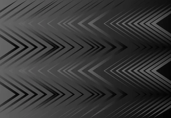 Ondulé Ondulé Zig Zag Lignes Croisées Abstraites Géométriques Noir Blanc — Image vectorielle