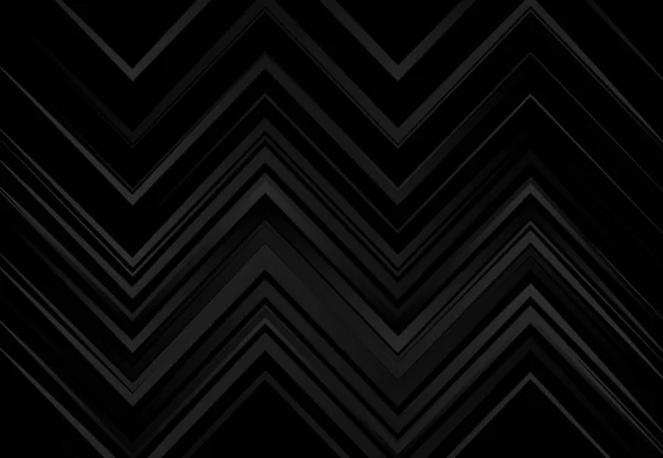 Ondulado Ondulado Zig Zag Linhas Cruzadas Abstrato Geométrico Preto Branco — Vetor de Stock