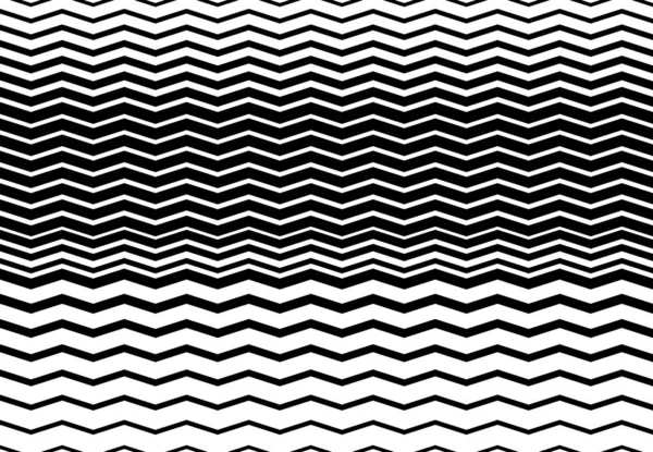 段ボール ジグザグ 交差線抽象幾何学的黒と白 グレースケール モノクロパターン テクスチャまたは背景 — ストックベクタ