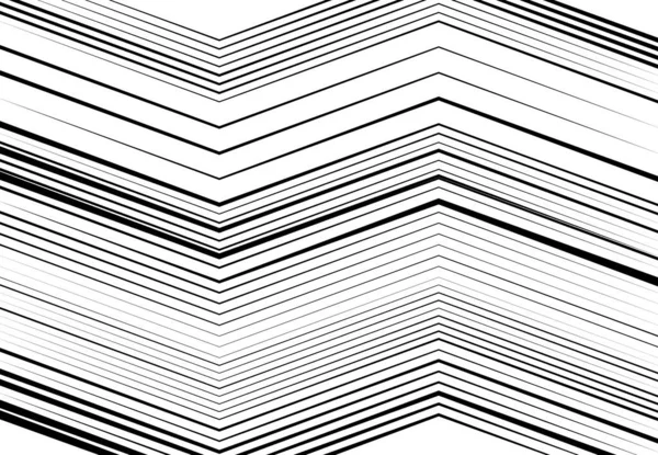 Corrugado Ondulado Zig Zag Líneas Entrecruzadas Abstracto Geométrico Blanco Negro — Vector de stock