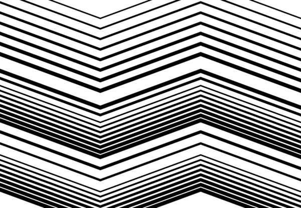 Corrugado Ondulado Zig Zag Líneas Entrecruzadas Abstracto Geométrico Blanco Negro — Archivo Imágenes Vectoriales