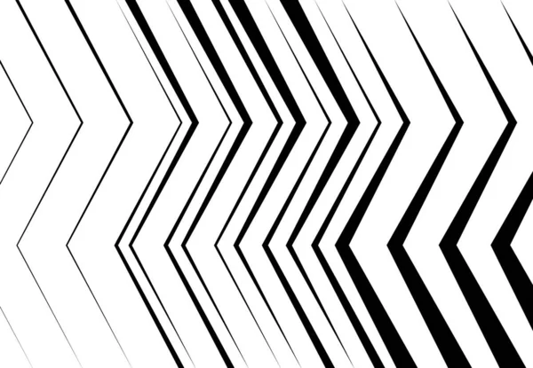 Ondulado Ondulado Zig Zag Linhas Cruzadas Abstrato Geométrico Preto Branco — Vetor de Stock