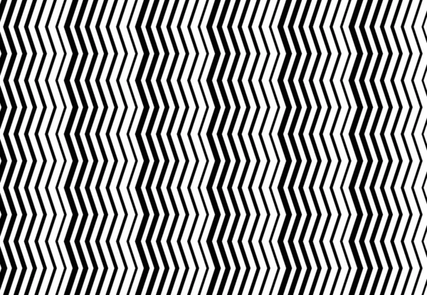 Corrugado Ondulado Zig Zag Líneas Entrecruzadas Abstracto Geométrico Blanco Negro — Vector de stock