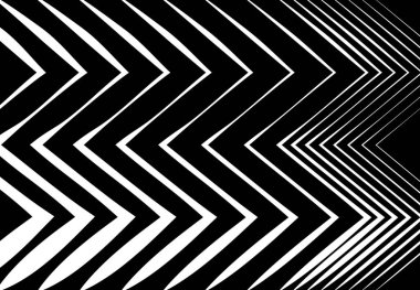 Kabarık, dalgalı, zig-zag, çapraz çizgiler soyut geometrik siyah-beyaz, gri tonlama, tek renk desen, arkaplan, doku veya zemin