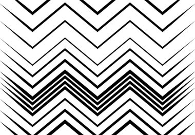Kabarık, dalgalı, zig-zag, çapraz çizgiler soyut geometrik siyah-beyaz, gri tonlama, tek renk desen, arkaplan, doku veya zemin